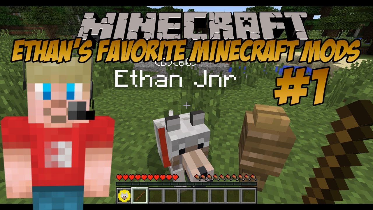 Ethan S Favorite Minecraft Mods 1 Doggy Talents Mod Youtube - roblox and minecraft mods kids