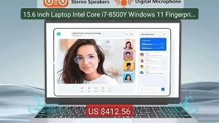15.6 Inch Laptop Intel Core i7-8500Y Windows 11 Fingerprint... — Top Pick 2026 | Unbeatable Price!