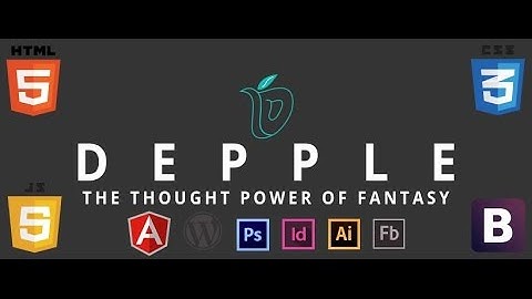 DEPPLE - (Part 5) - WEB DESIGNING - SIMPLE WEBPAGE USING TABLE TAG  (HTML, CSS, JQUERY, JAVASCRIPT)