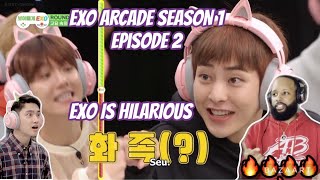 EXO ARCADE EPISODE 2 FULL (ENG SUB) | REACTION!!! LOL