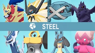 NEW All Steel Type Pokémon | Gen1 – 9 | Full Pokedex | 4K