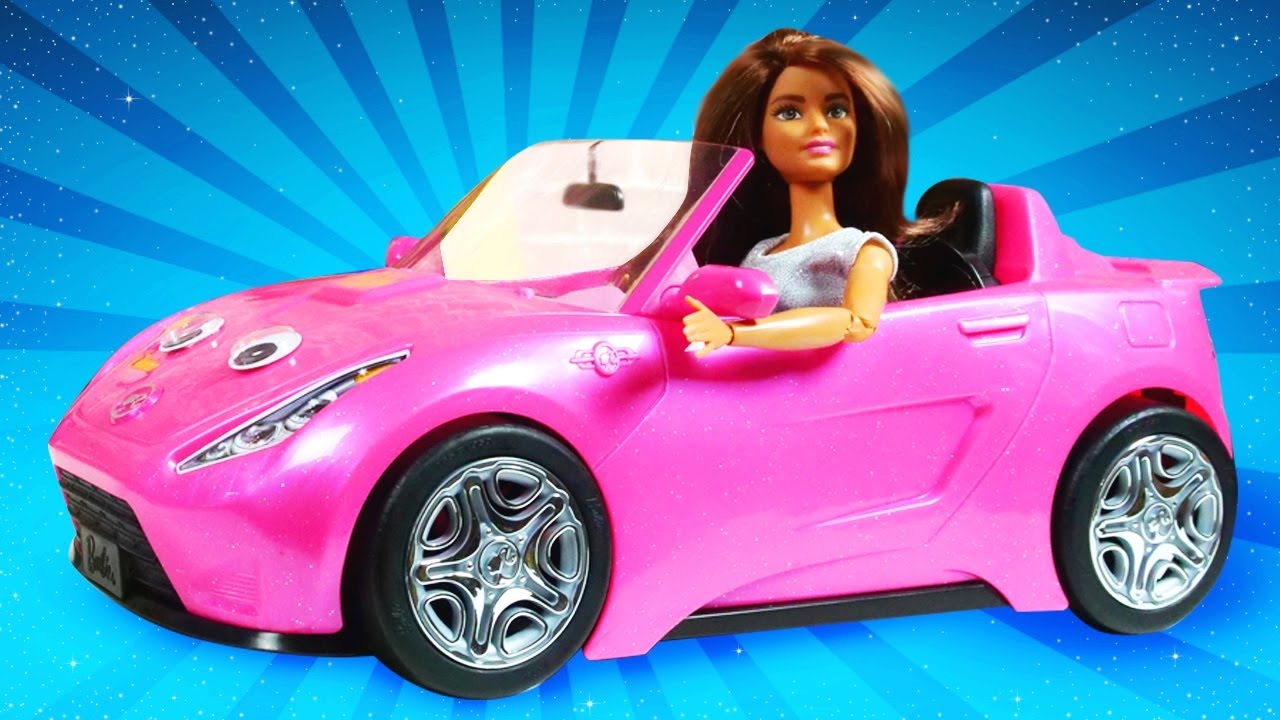 barbie car videos