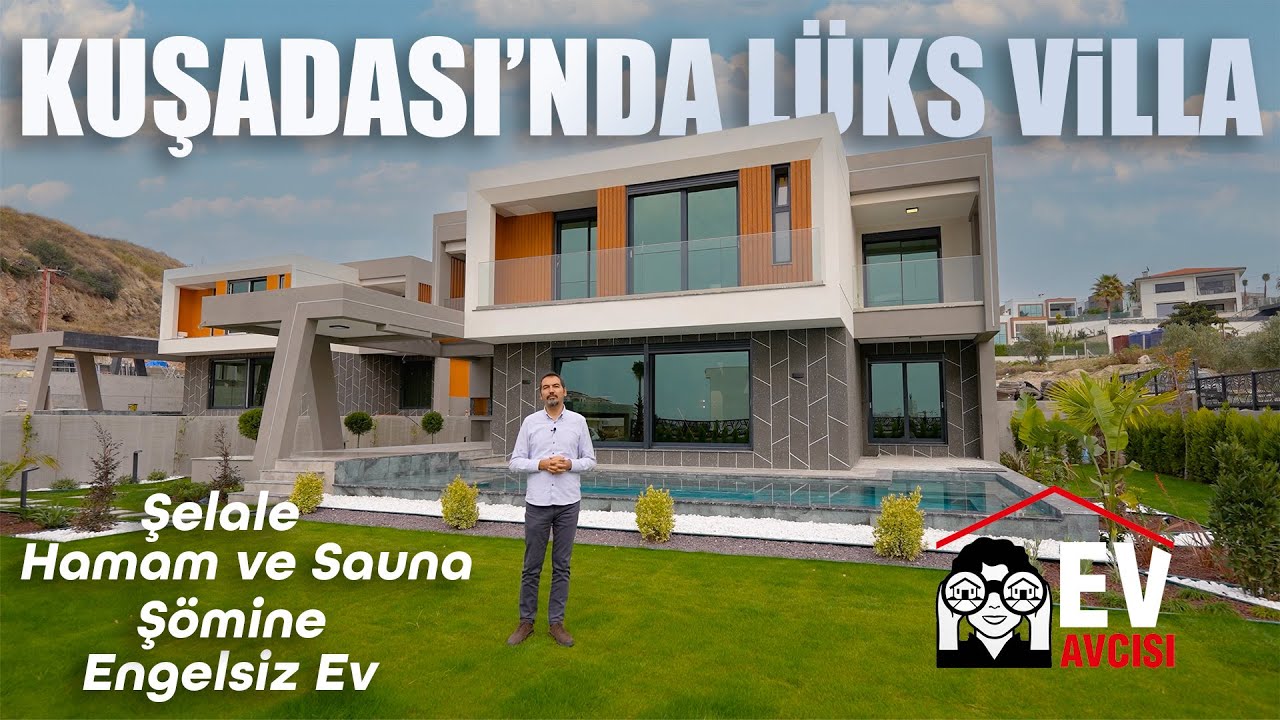 Kuşadası'nda AVM ve Denize Yakın Lüks Villa | Kuşadası Satılık Lux Villa