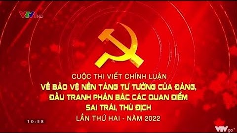 TÍCH CỰC HƯỞNG ỨNG CUỘC THI VIẾT CHÍNH LUẬN KHOA HỌC BẢO VỆ NỀN TẢNG TƯ TƯỞNG CỦA ĐẢNG