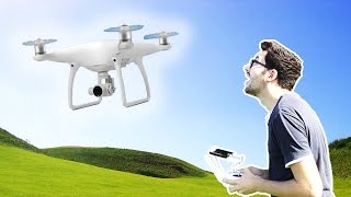 Ma Première Fois avec un Super Drone ! (Test DJI Phantom 4)