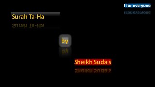 Surah Ta-Ha by Sheikh Sudais with Arabic Text (HD)(20)