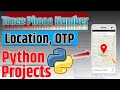 python mini projects for college students | find phone number details python projects #python