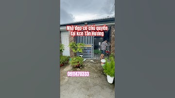 Nhà đẹp giá rẻ tại khu công nghiệp Tân Hương, Châu Thành, Tiền Giang #tongtuanh