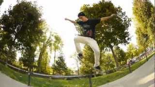 ULC Skateboards Alexandre Hallรฉ throwaway footage 2012