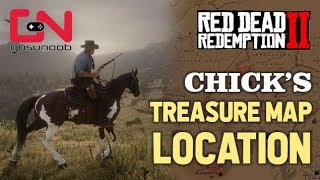 Red Dead Redemption 2 - Chick's Treasure Map Location & Solution