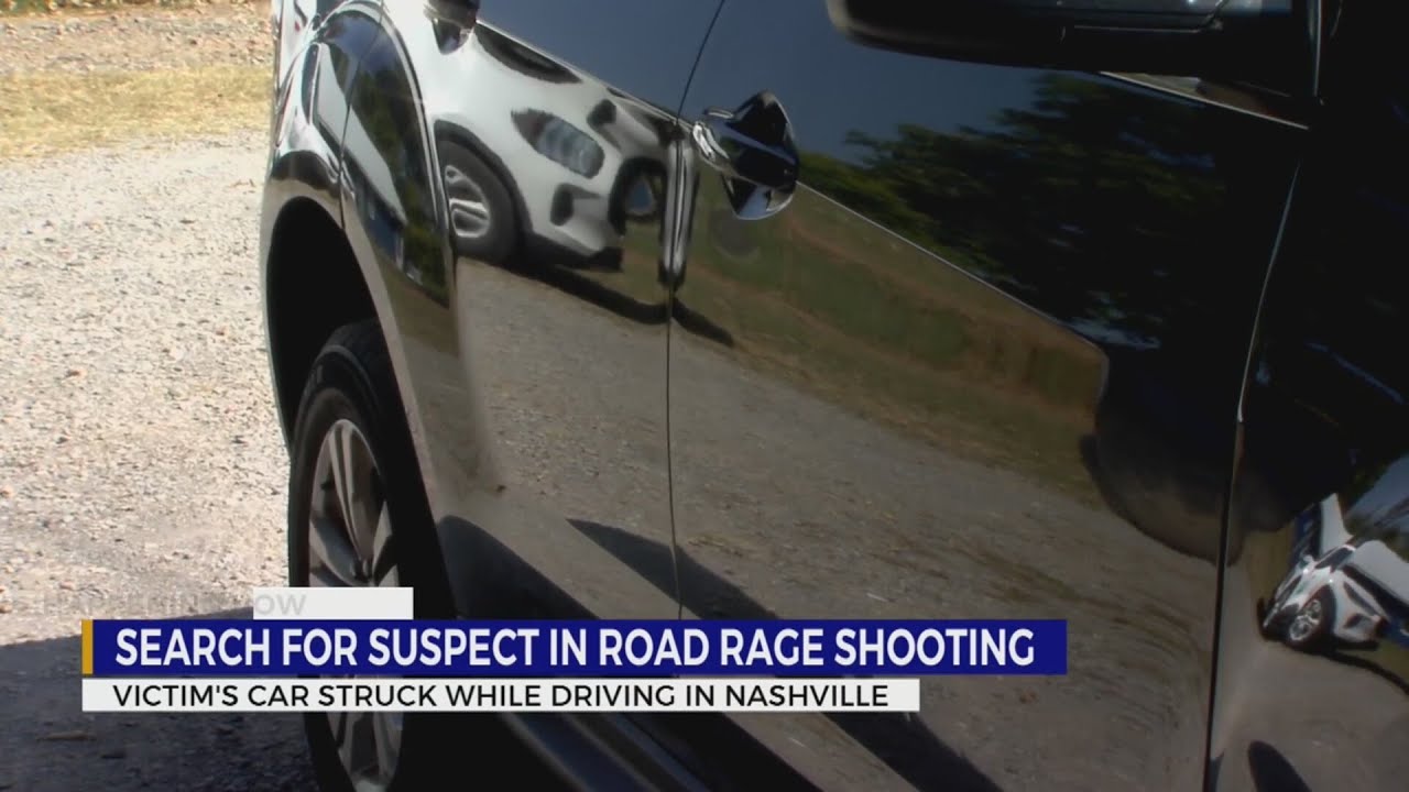 Suspect sought in Nashville road rage shooting - YouTube