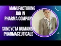 Manufacturing job in sundyota numandis