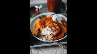 Plant-Based Pumpkin pie French toast