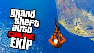 Deni̇zi̇n Karşisina Bmx Bi̇si̇klet İle Uçmak - Gta 5 Online Furkanyamanhd,Sesegel,Umidi