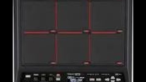 How to run backing tracks using Roland SPD-SX