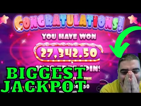 LARGEST JACKPOT Ever Live On Sugar Rush Slot At McLuck Casino