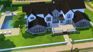 The Sims 4 | Speed Build: Newcrest – Twin Oracle Point Part 1