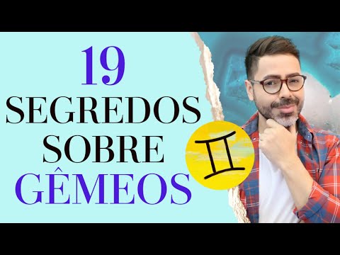 Vídeo: 12 Coisas Que Você Pode Não Saber Sobre Gêmeos - Visão Alternativa