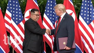 Highlights from the historic Trump-Kim summit in Singapore