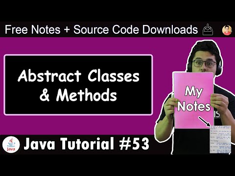 Java Tutorial: Abstract Class & Abstract Methods