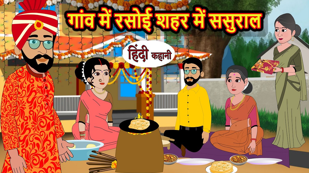गांव में रसोई शहर में ससुराल Bedtime Stories | Moral Story | Fairy Tales | Kahani | Stories in Hindi