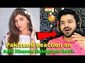 Pakistani React on Ashi Khanna Latest Instagram Reels Dance videos | Damnfam | Reaction Vlogger