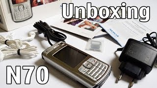 Nokia N70 Unboxing 4K with all original accessories Nseries RM-84 review