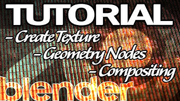 Running Numbers | Blender Geometry Nodes Tutorial