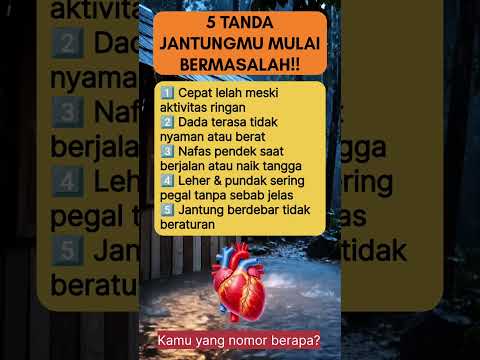 5 Tanda gejala jantung yang wajib diwaspadai