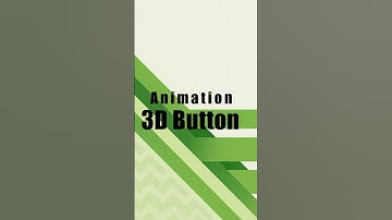 3D Button Animation Using Pure CSS | Click Press Effect #coding #frontendcourse #cssanimation