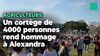 À Pamiers, une marche blanche en hommage à l’agricultrice et sa fille décédées sur un barrage