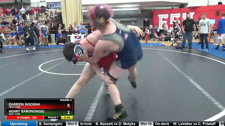 14U 187 Darrien Insogna New York Vs Henry Baronows...