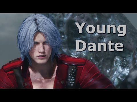 New Young Vergil DMC3 on V in Devil May Cry 5 Gameplay Costume