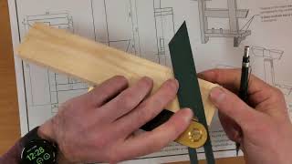 Construction Studies 2023 Practical Exam (Day 1) - Part 1 - Marking out the Parts