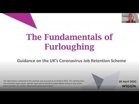 UK's Coronavirus Job Retention Scheme - the fundamentals of furloughing