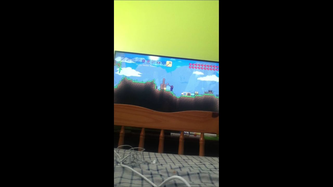 terraria xbox 360 hoik (walk through walls) YouTube