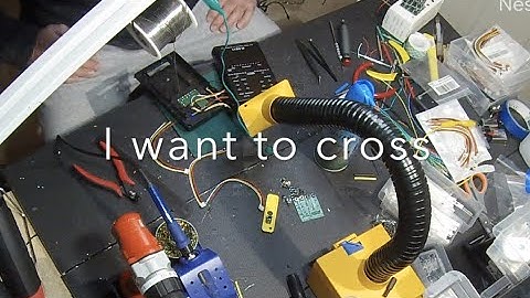 SB11-ANC Noise Removal Test Prior to Assembly: Response -  "I Want To Cross"