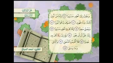 آية١٥سورة الإنشقاق مكرر القارئ أحمد الدباغ