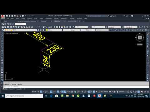 VẼ AUTOCAD MÔ PHỎNG ĐƯỜNG ỐNG VÀ GHI KÍCH THƯỚC XÉO NHÌN NHƯ TRONG KHÔNG GIAN