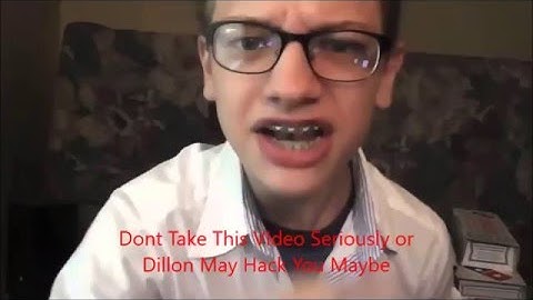 The Truth About Dillon the Hacker or 5 lies about Dillon The Hacker that Dillon says is true