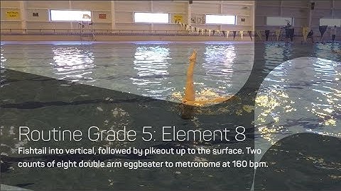 Fishtail Into Vertical Into Pike, Tuck Into Eggbeater | Synchronised Swimming Routines