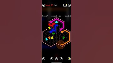 Flow Free - Cubes - Triple Cube - Level 95 (3x2)