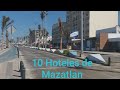 10 HOTELES CON EXCELENTE UBICACIÓN SOBRE EL MALECÓN DE MAZATLAN