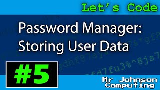 [Let's Code] Password Manager #5 Let S Code Password Manager 3