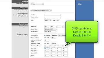 Tutoria como cambiar DNS y asegurar Enrutador Linksys