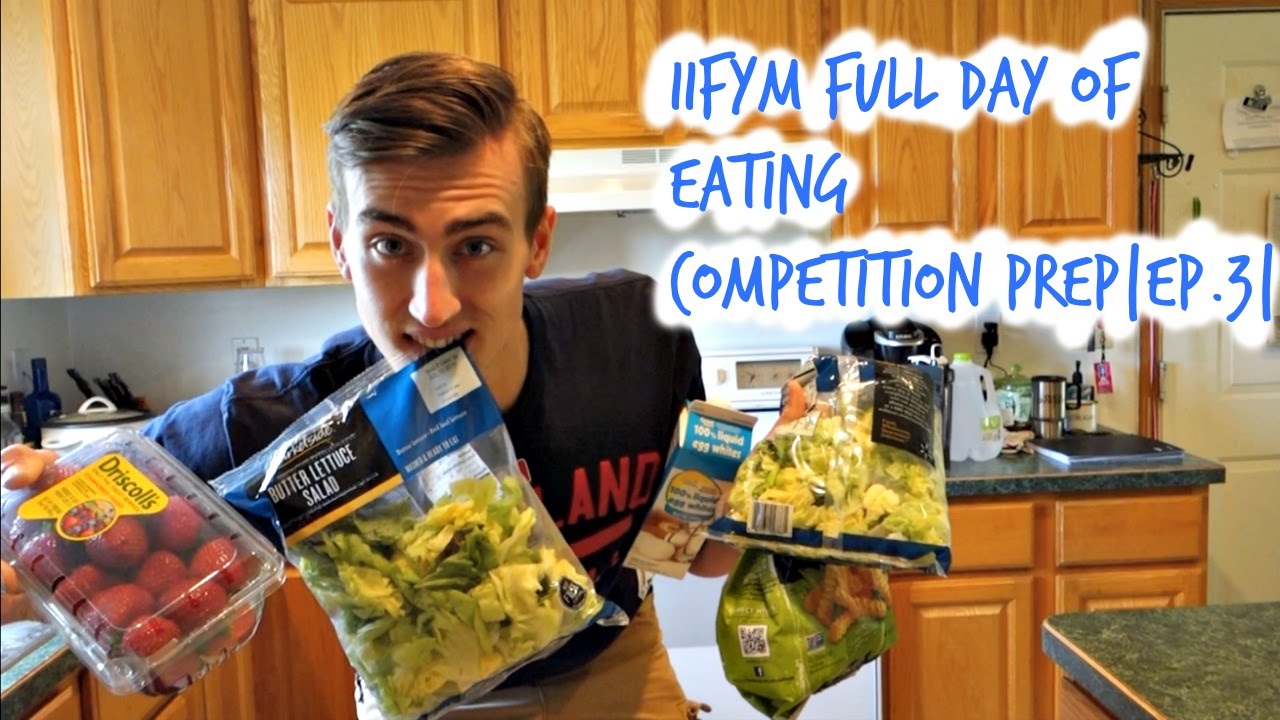 Iifym Low Calorie High Volume Day Of Eating Competitonprep Ep 3 Youtube