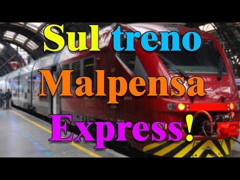 Sul treno Malpensa