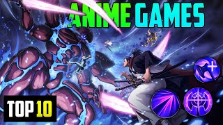 Top 10 NEW Playable Anime Games For Android & iOS Devices 2023 screenshot 3