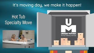 Hot Tub Specialty Move Unique Movers