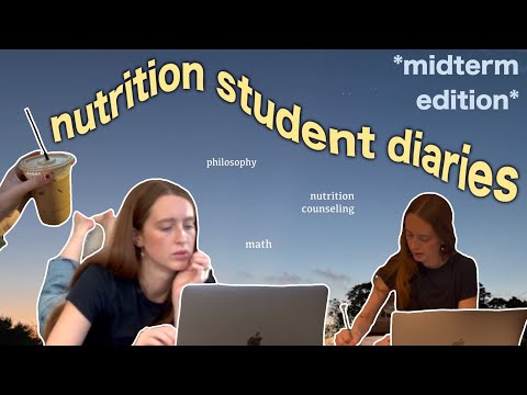 Midterm Week Vlog Studying Exams Surviving As A Nutrition Major